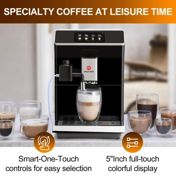 HD One Touch Screen  Espresso Maker Coffee Machine New Fully Automatic - Image 3